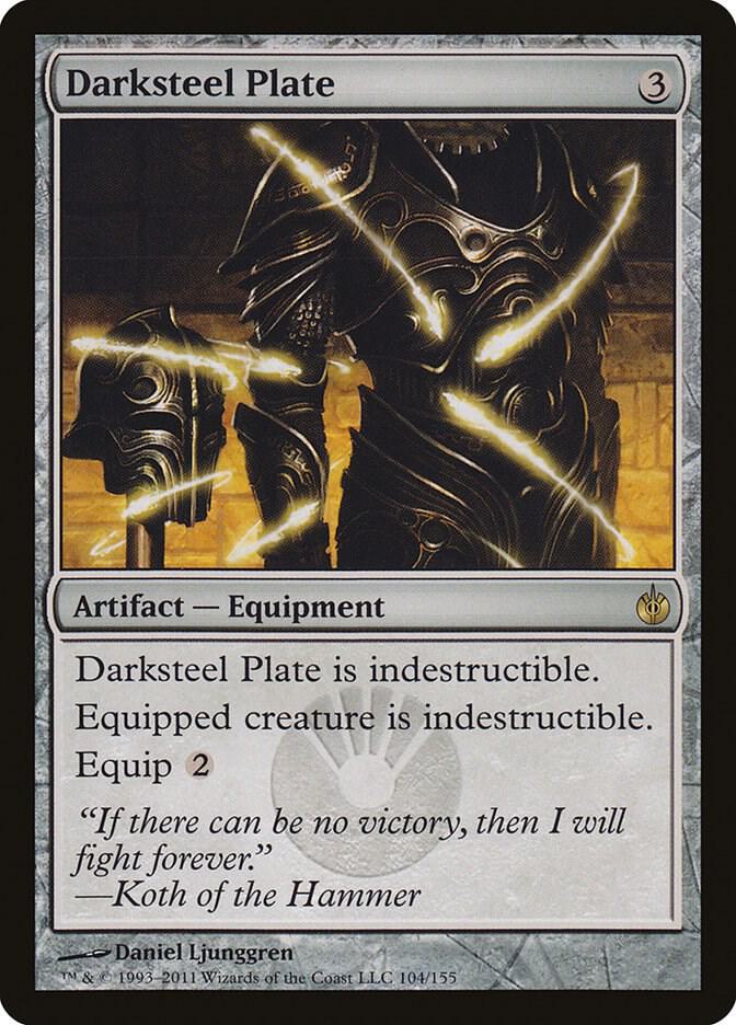 Darksteel Plate [Mirrodin Besieged] 104