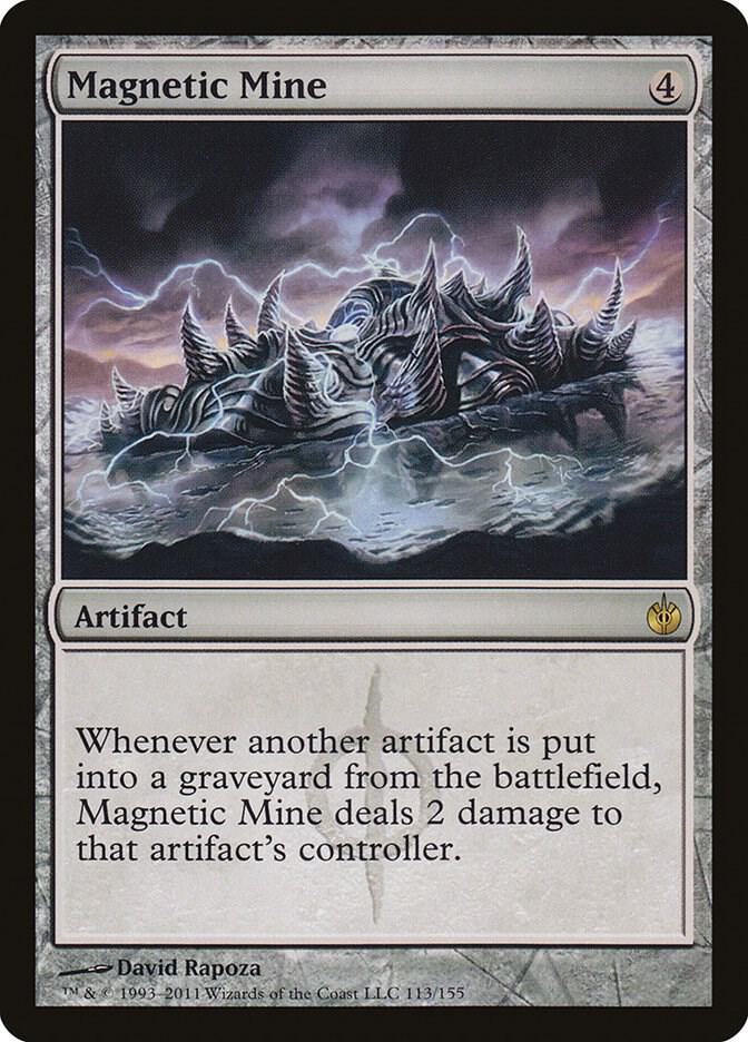Magnetic Mine [Mirrodin Besieged] 113