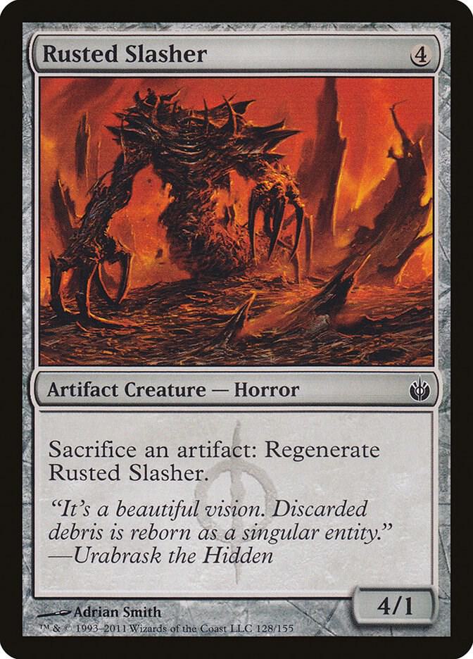 Rusted Slasher [Mirrodin Besieged] 128