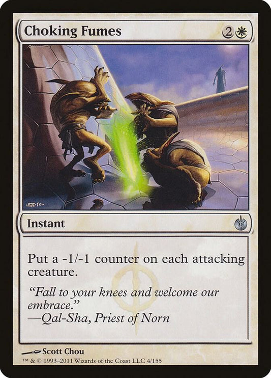 Choking Fumes [Mirrodin Besieged] 4
