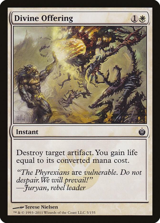 Divine Offering [Mirrodin Besieged] 5