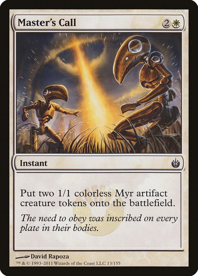Master's Call [Mirrodin Besieged] 13