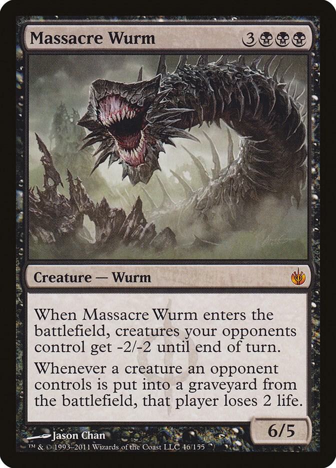 Massacre Wurm [Mirrodin Besieged] 46