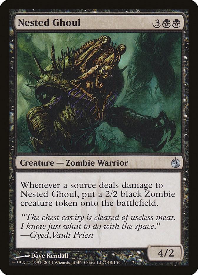 Nested Ghoul [Mirrodin Besieged] 48