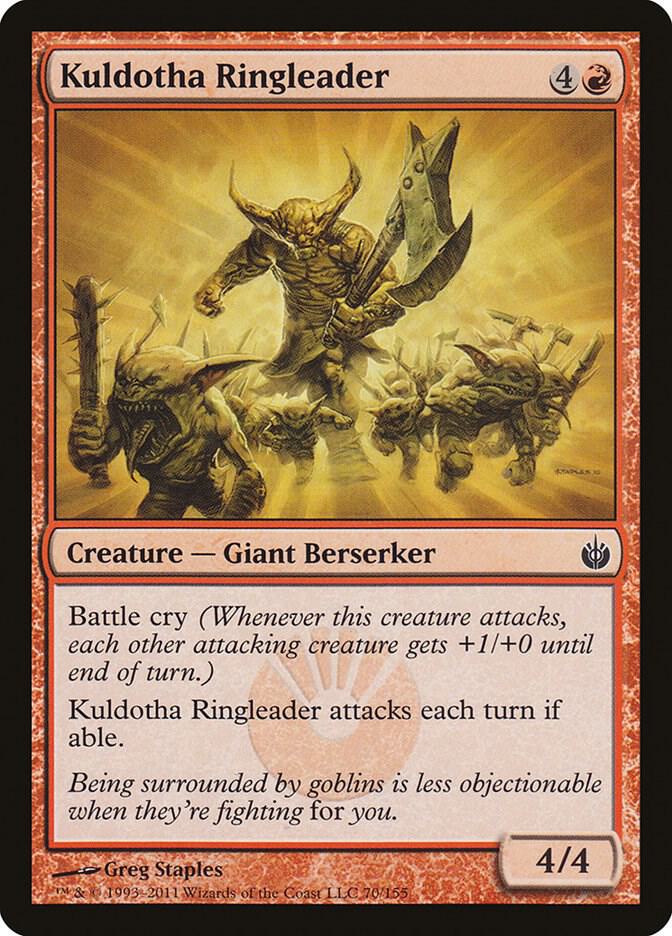 Kuldotha Ringleader [Mirrodin Besieged] 70