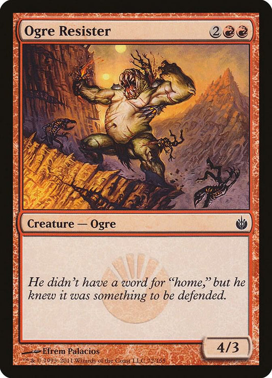 Ogre Resister [Mirrodin Besieged] 72