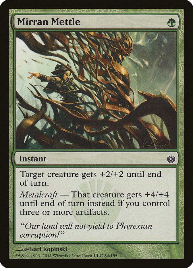 Mirran Mettle [Mirrodin Besieged] 84