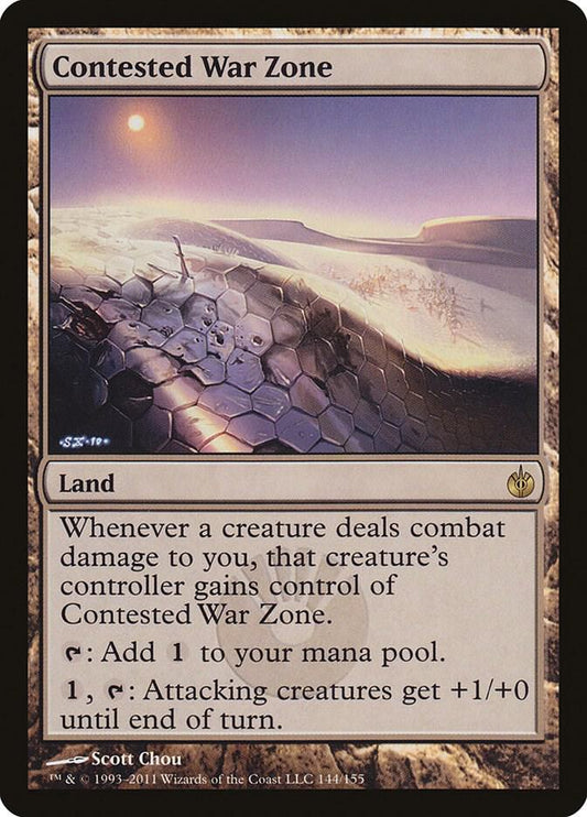 Contested War Zone [Mirrodin Besieged] 144