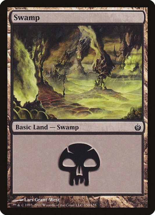 Swamp (150) [Mirrodin Besieged] 150