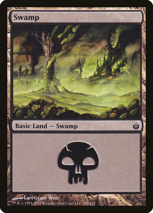 Swamp (151) [Mirrodin Besieged] 151