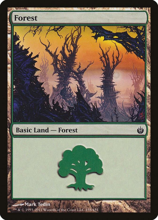 Forest (155) [Mirrodin Besieged] 155