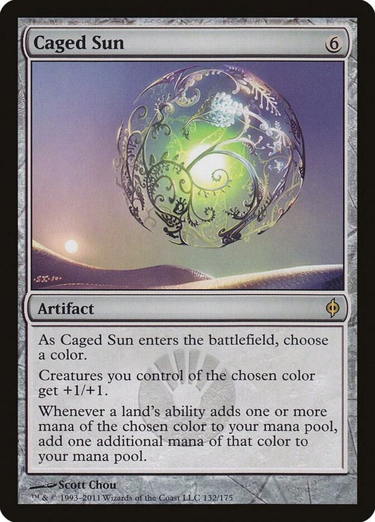 Caged Sun [New Phyrexia] 132