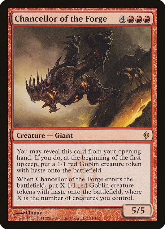 Chancellor of the Forge [New Phyrexia] 81