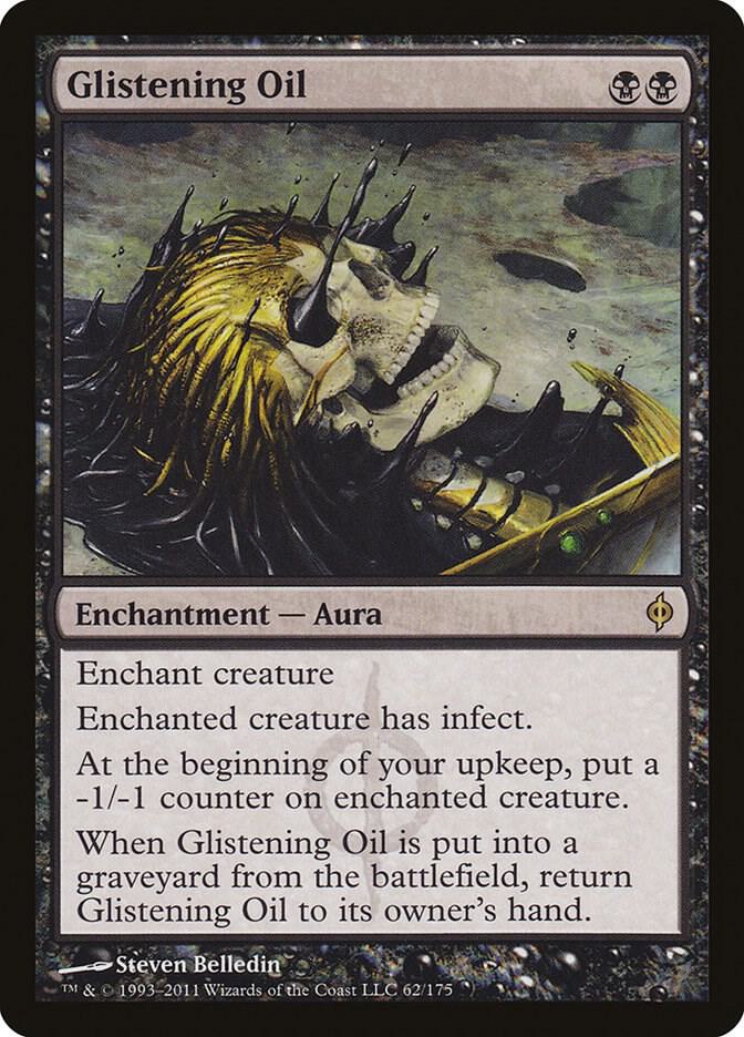 Glistening Oil [New Phyrexia] 62