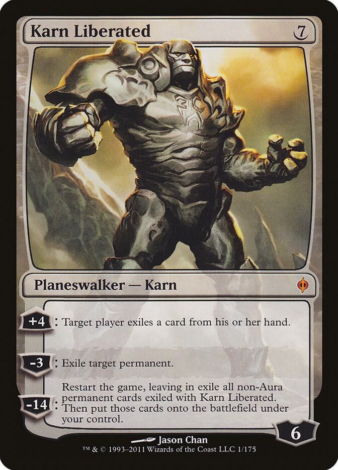 Karn Liberated [New Phyrexia] 1