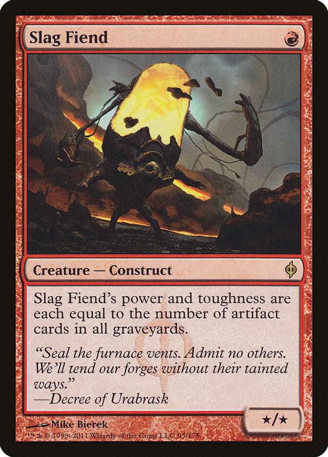Slag Fiend [New Phyrexia] 95