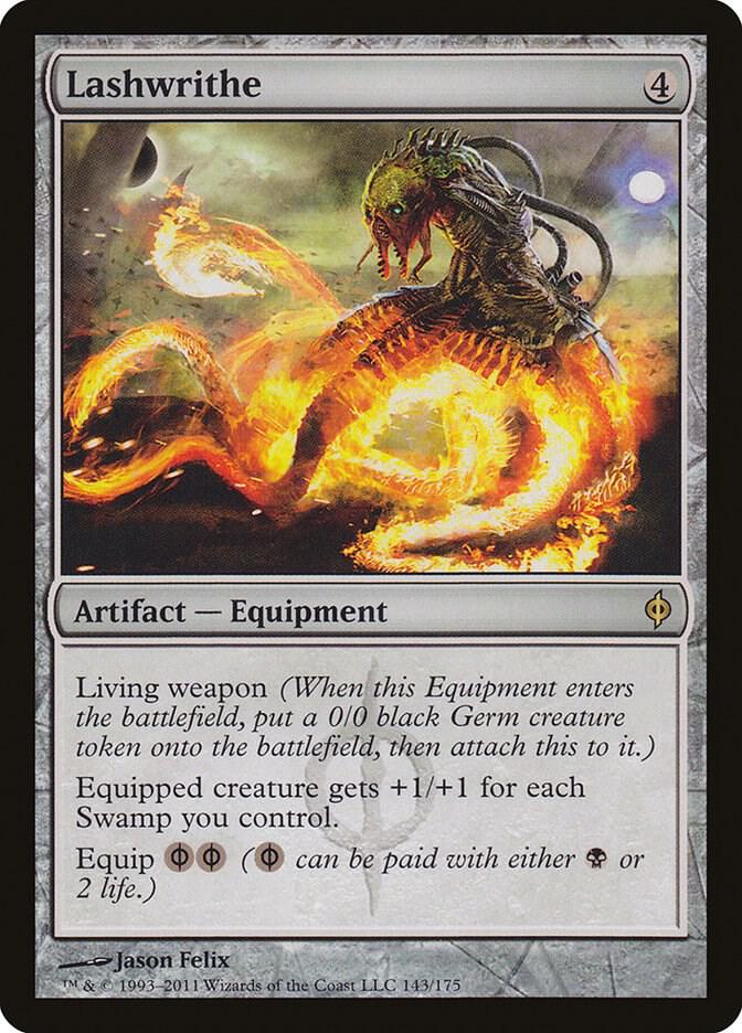 Lashwrithe [New Phyrexia] 143