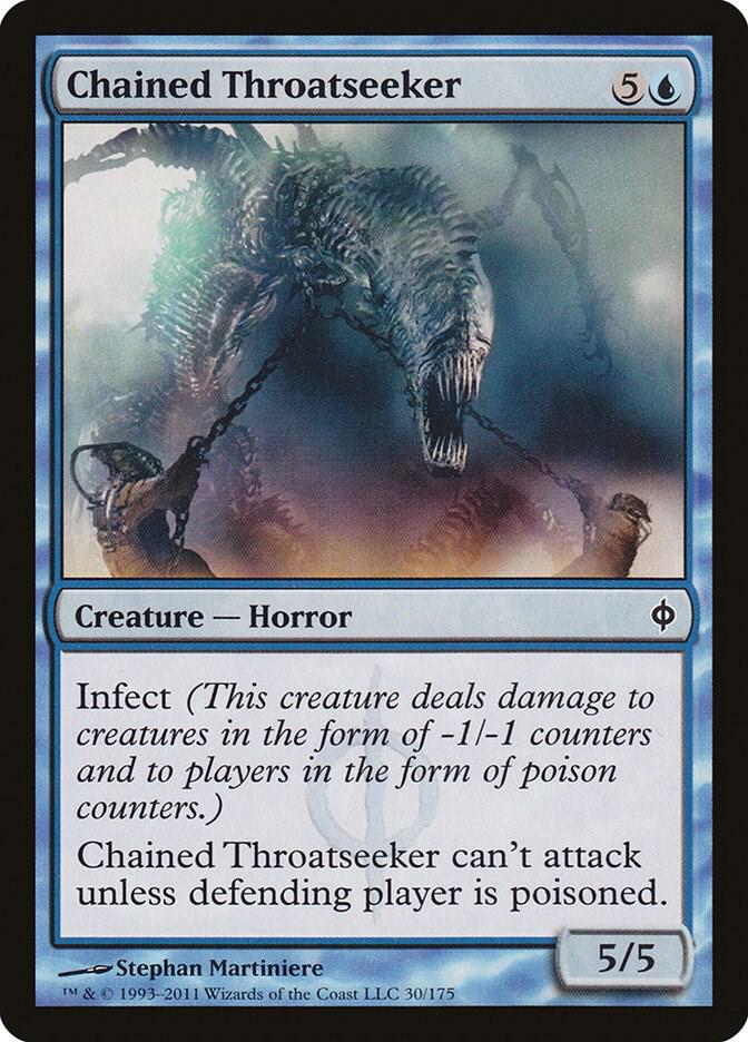 Chained Throatseeker [New Phyrexia] 30