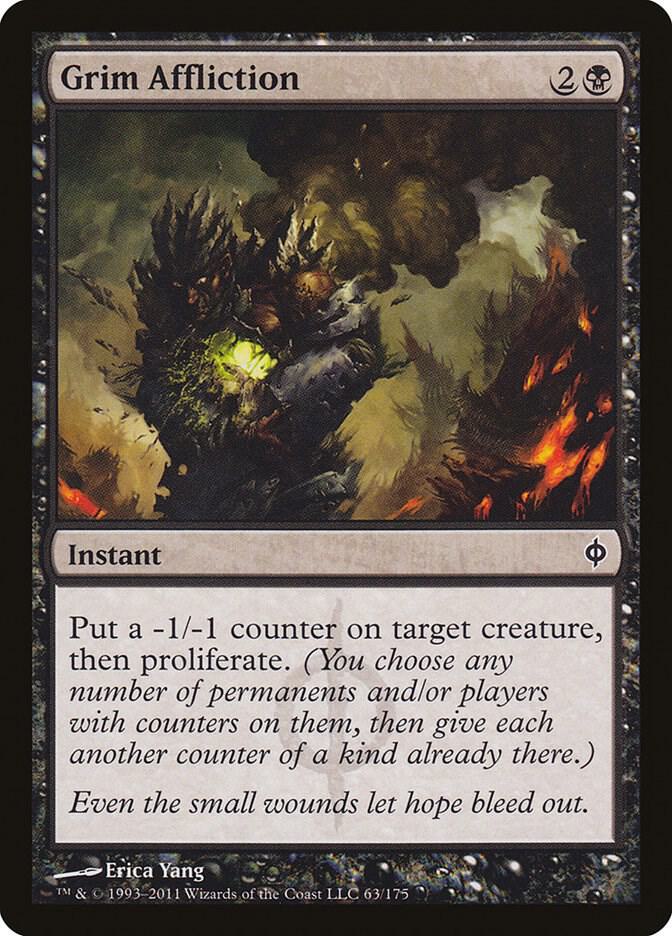 Grim Affliction [New Phyrexia] 63