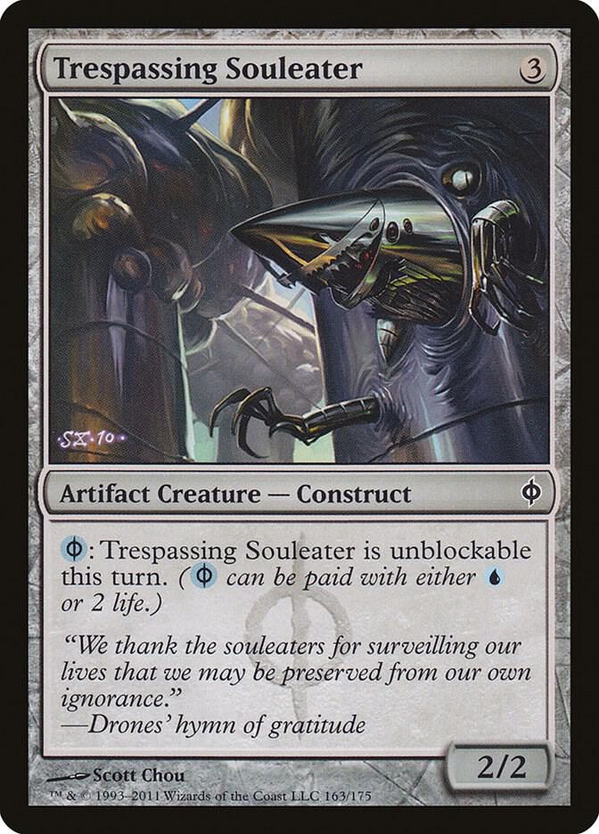 Trespassing Souleater [New Phyrexia] 163