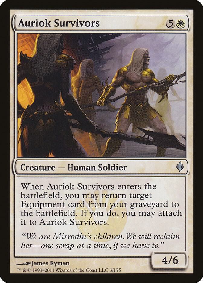 Auriok Survivors [New Phyrexia] 3