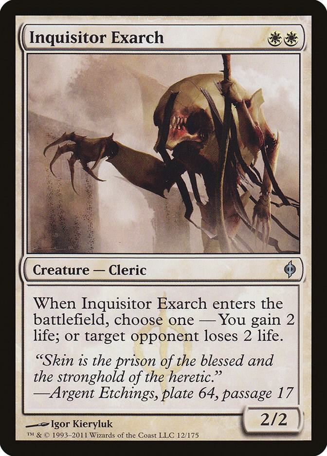 Inquisitor Exarch [New Phyrexia] 12