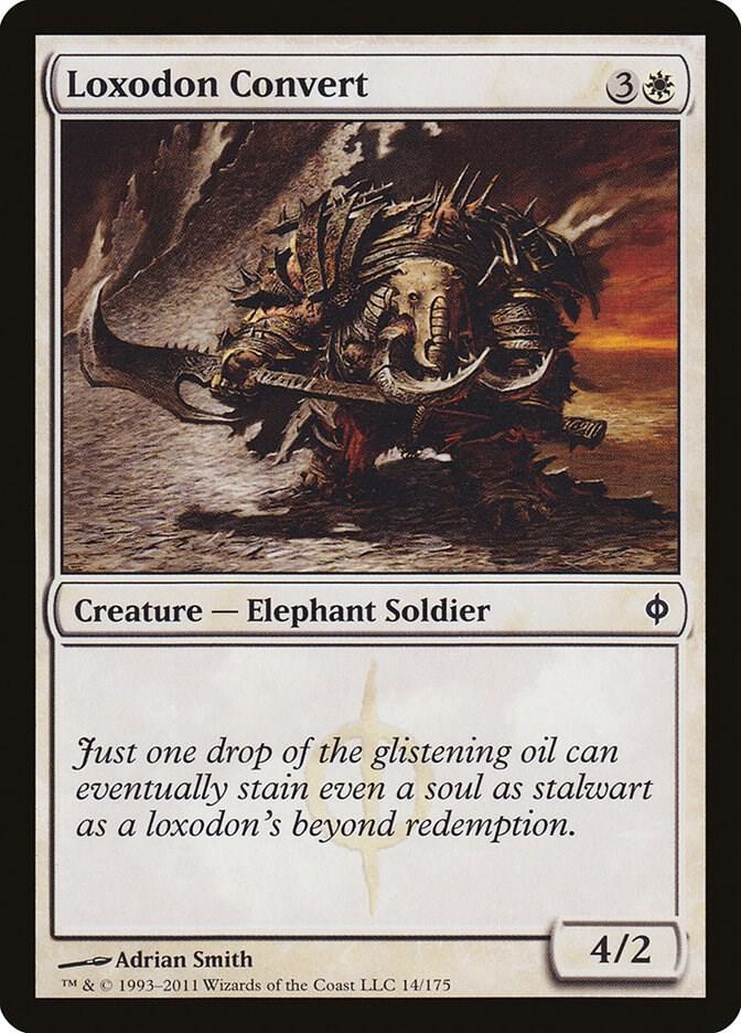 Loxodon Convert [New Phyrexia] 14