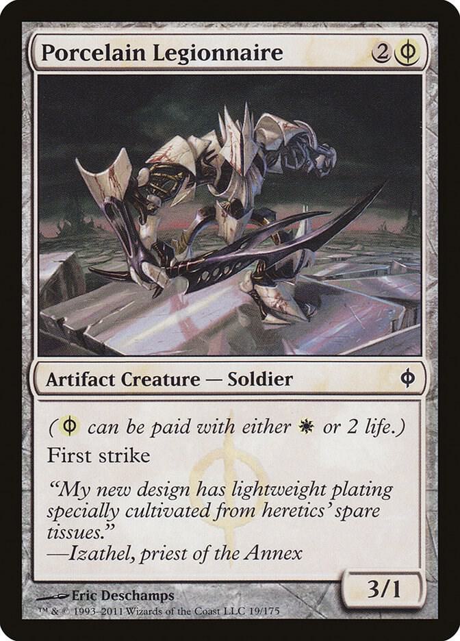 Porcelain Legionnaire [New Phyrexia] 19