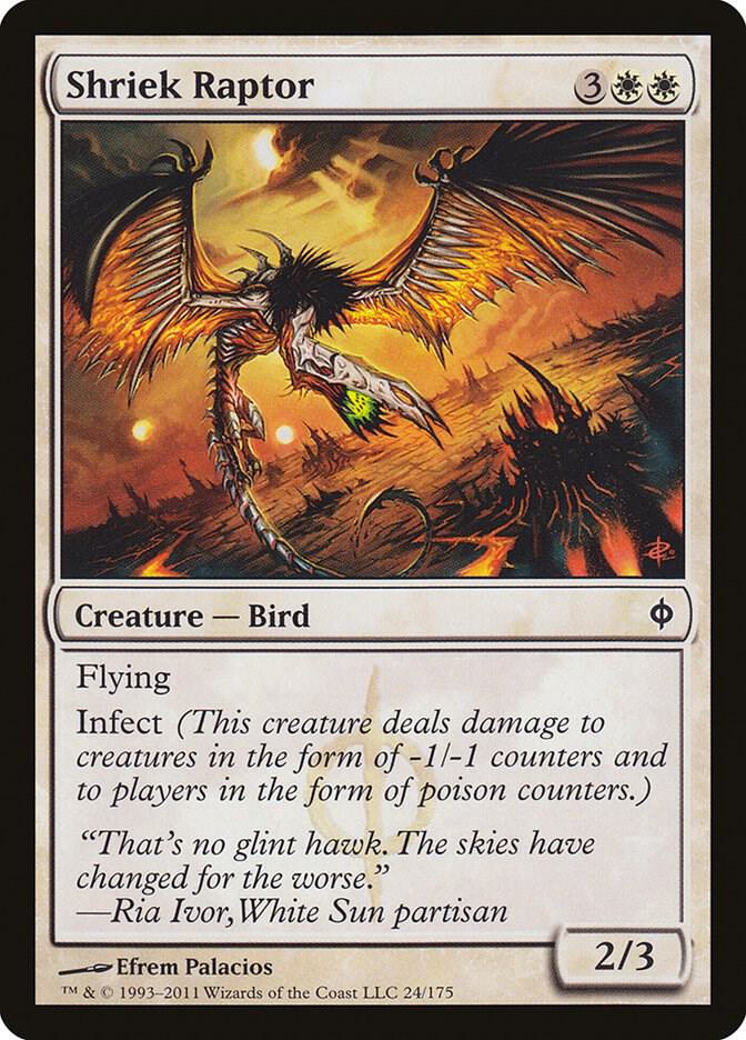 Shriek Raptor [New Phyrexia] 24