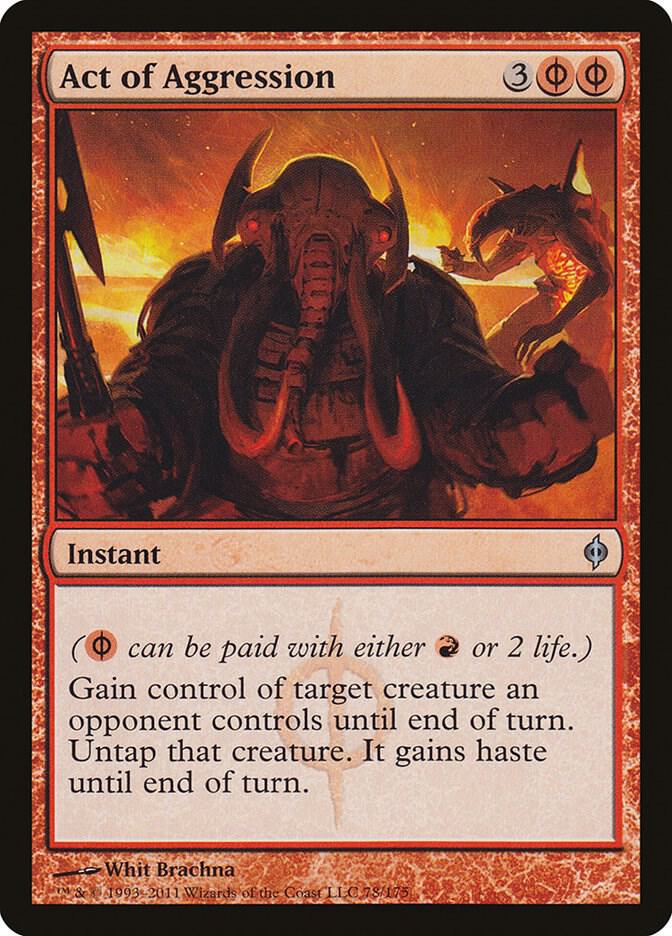 Act of Aggression [New Phyrexia] 78