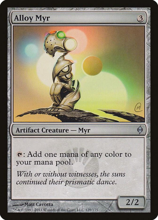 Alloy Myr [New Phyrexia] 129