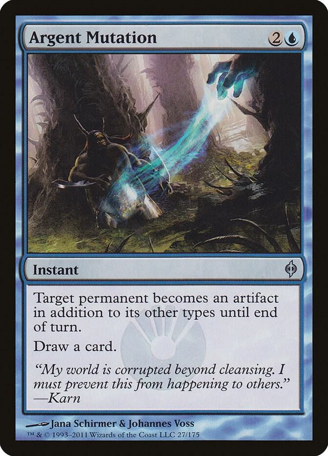 Argent Mutation [New Phyrexia] 27