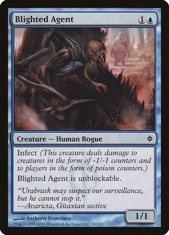 Blighted Agent [New Phyrexia] 29