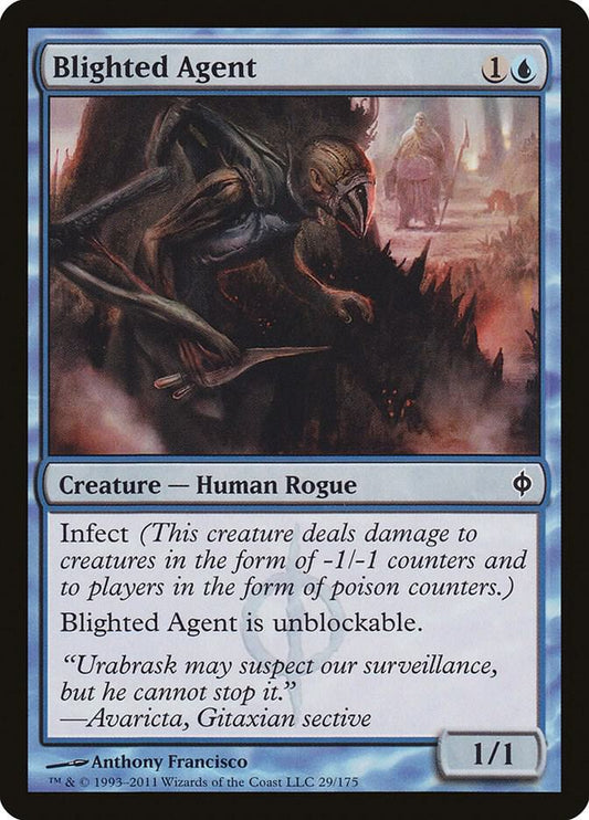Blighted Agent [New Phyrexia] 29