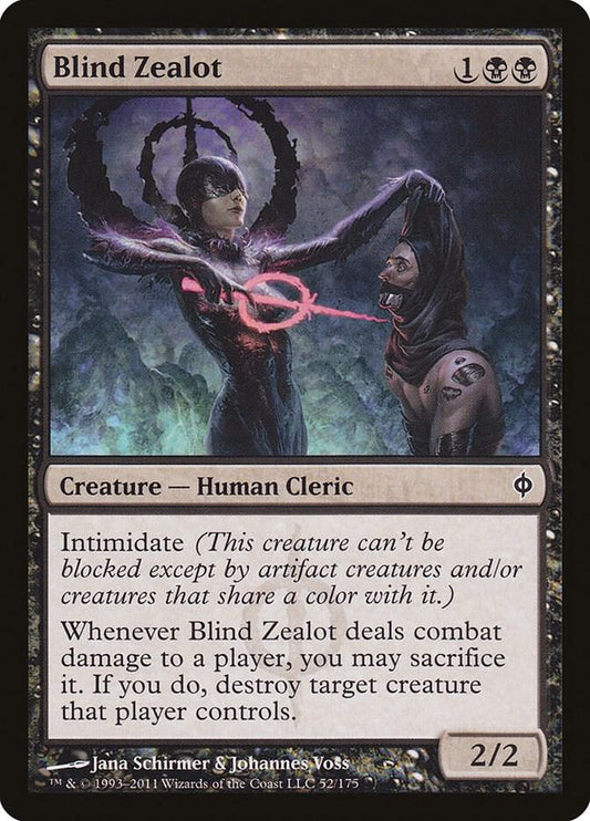 Blind Zealot [New Phyrexia] 52