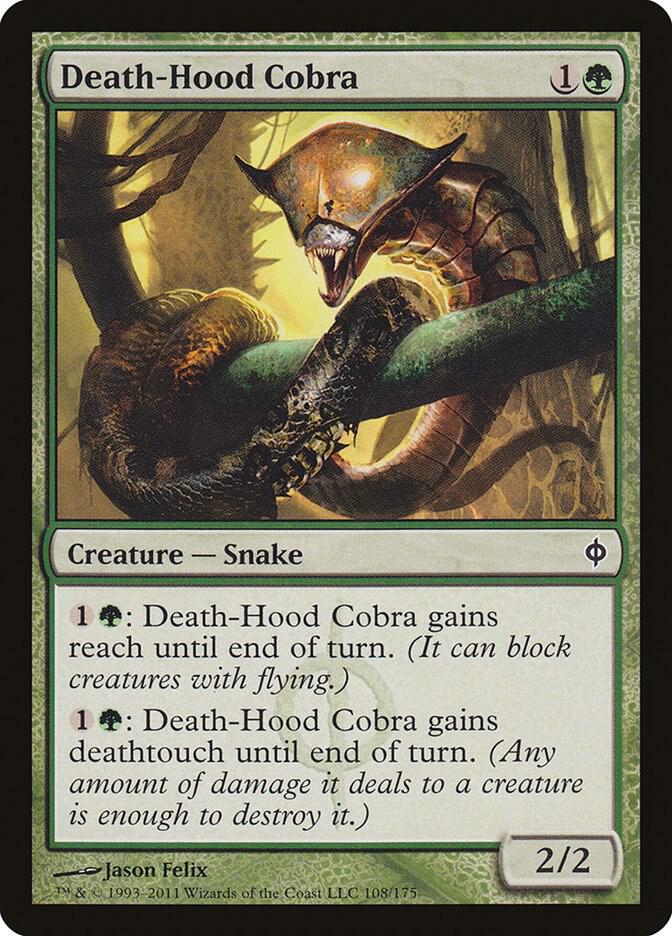 Death-Hood Cobra [New Phyrexia] 108