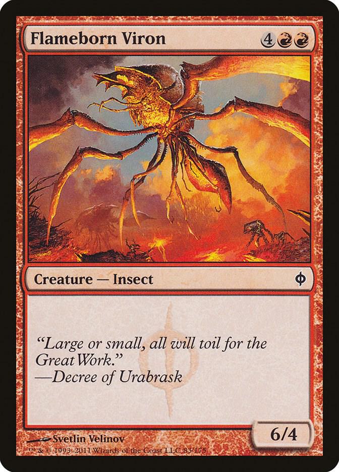 Flameborn Viron [New Phyrexia] 83