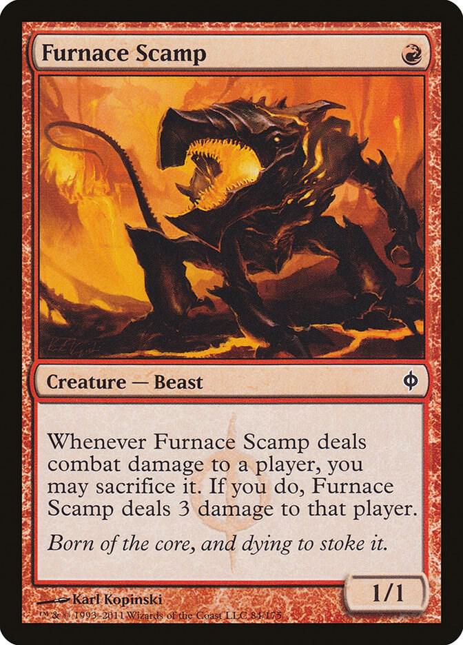Furnace Scamp [New Phyrexia] 84