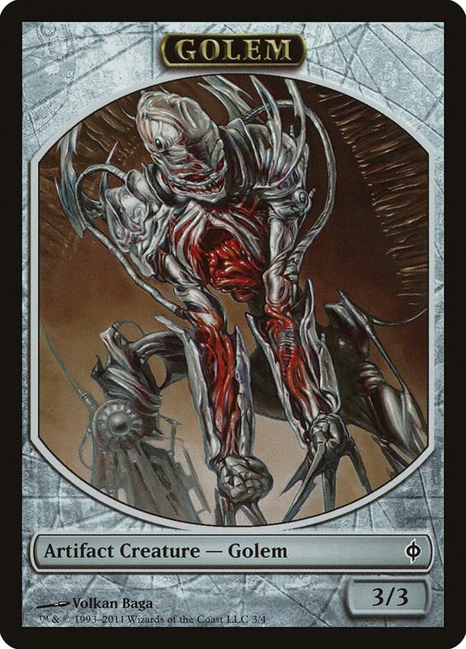 Golem Token [New Phyrexia] 3