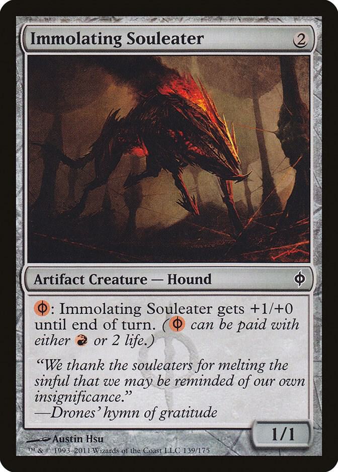 Immolating Souleater [New Phyrexia] 139