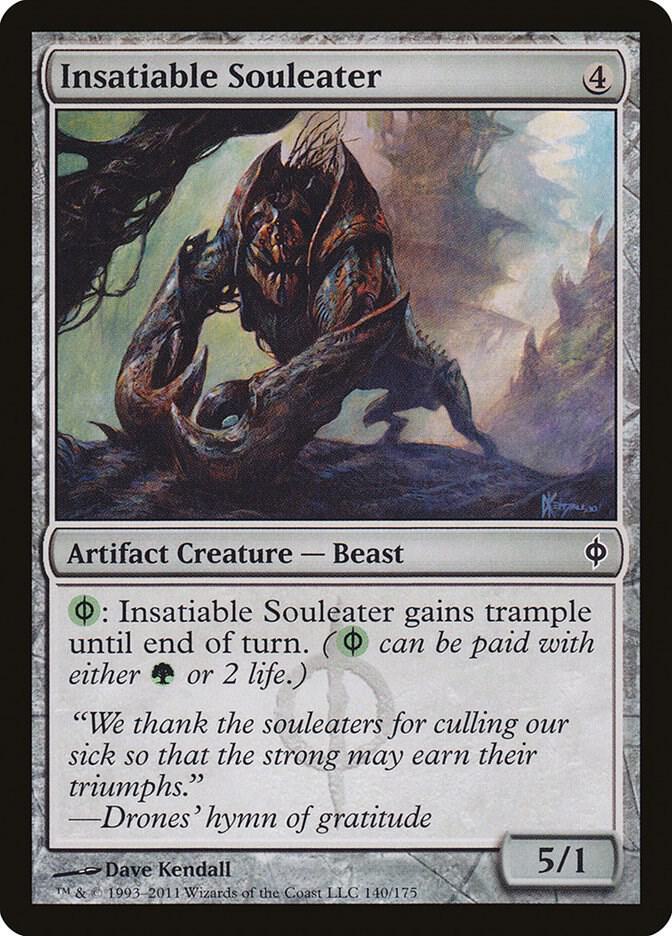 Insatiable Souleater [New Phyrexia] 140