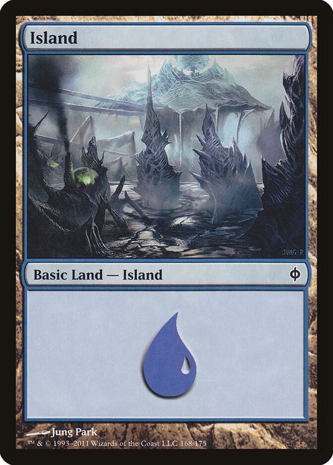 Island (168) [New Phyrexia] 168