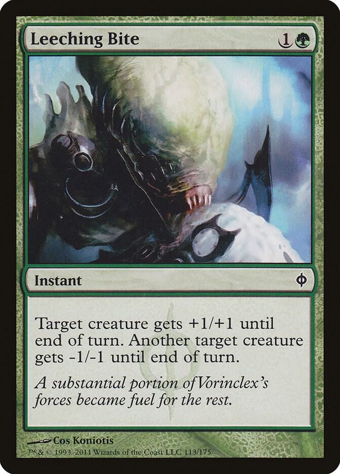 Leeching Bite [New Phyrexia] 113
