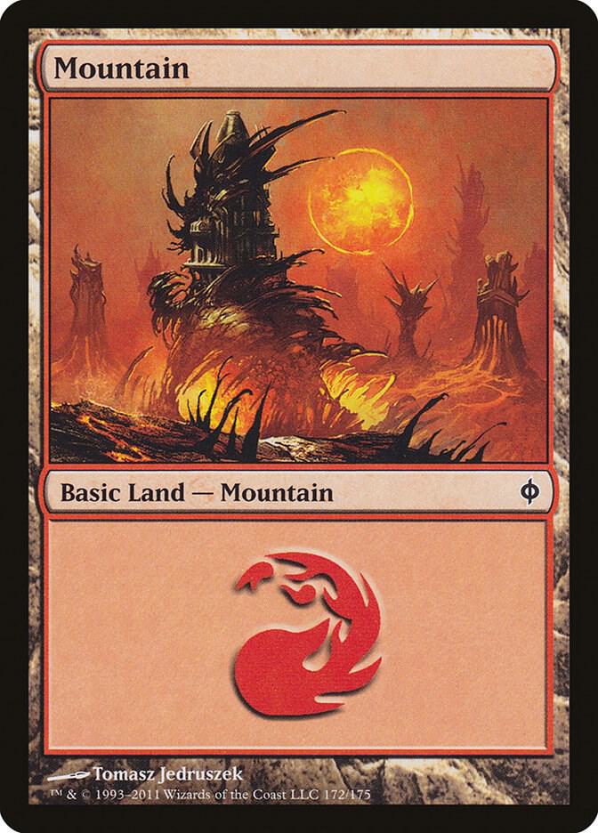 Mountain (172) [New Phyrexia] 172