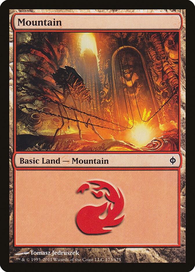 Mountain (173) [New Phyrexia] 173