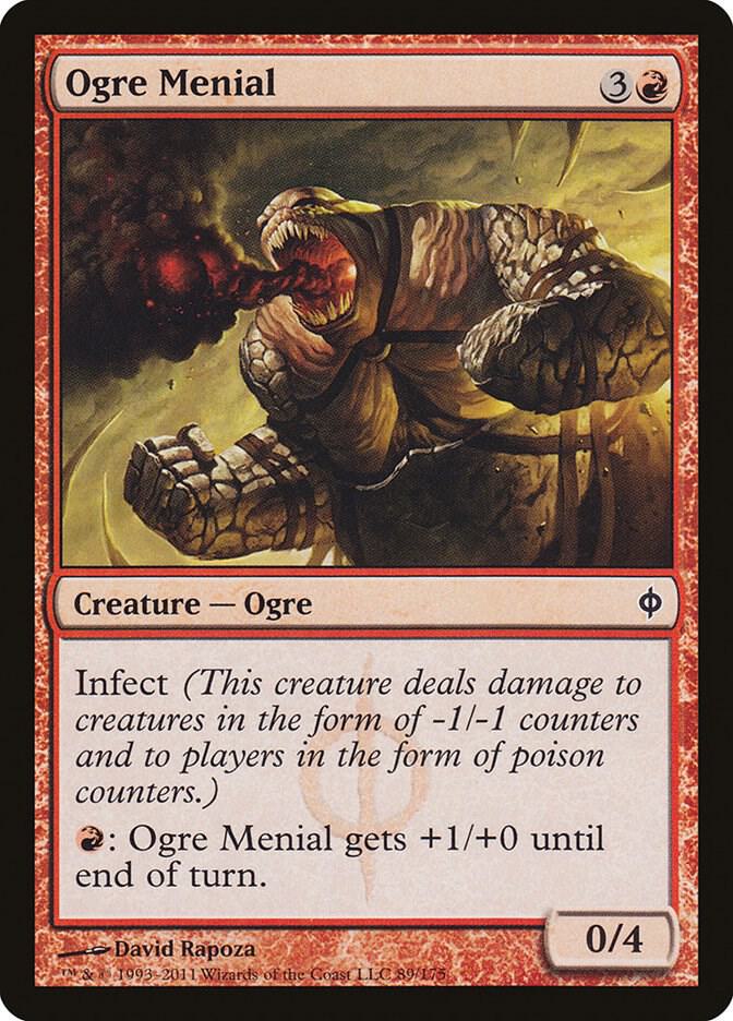 Ogre Menial [New Phyrexia] 89