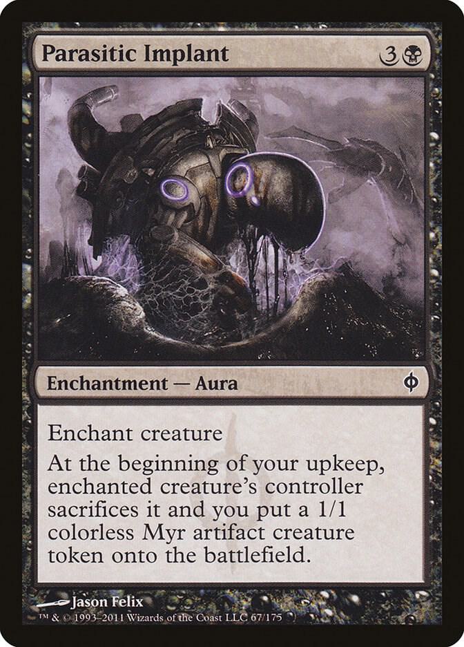 Parasitic Implant [New Phyrexia] 67