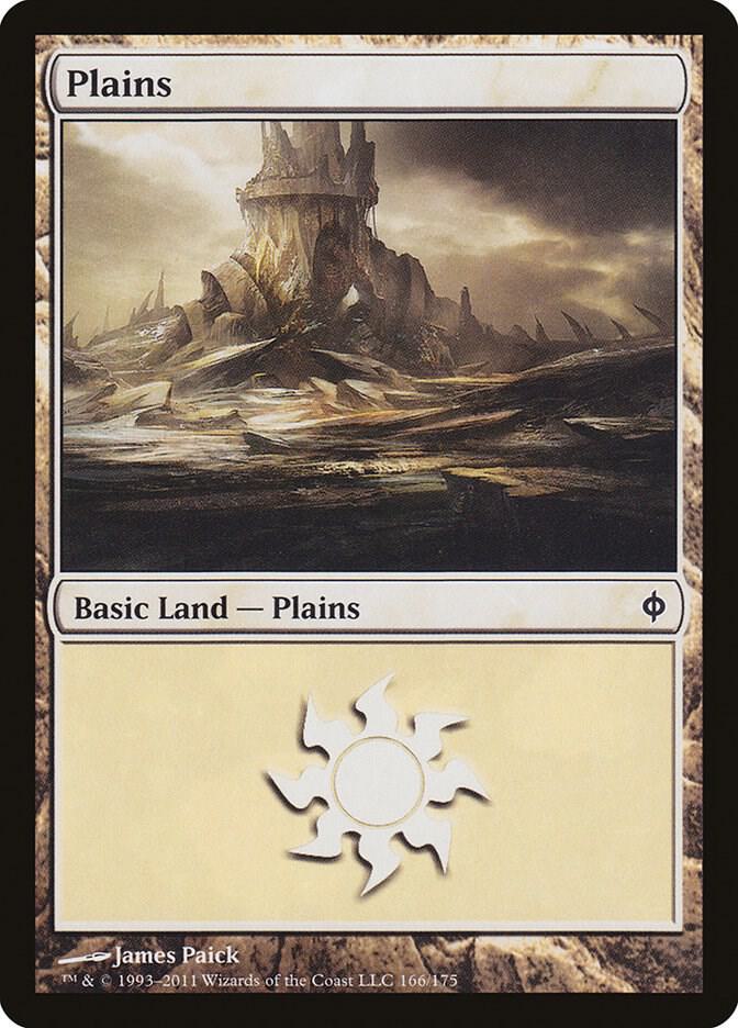 Plains (166) [New Phyrexia] 166