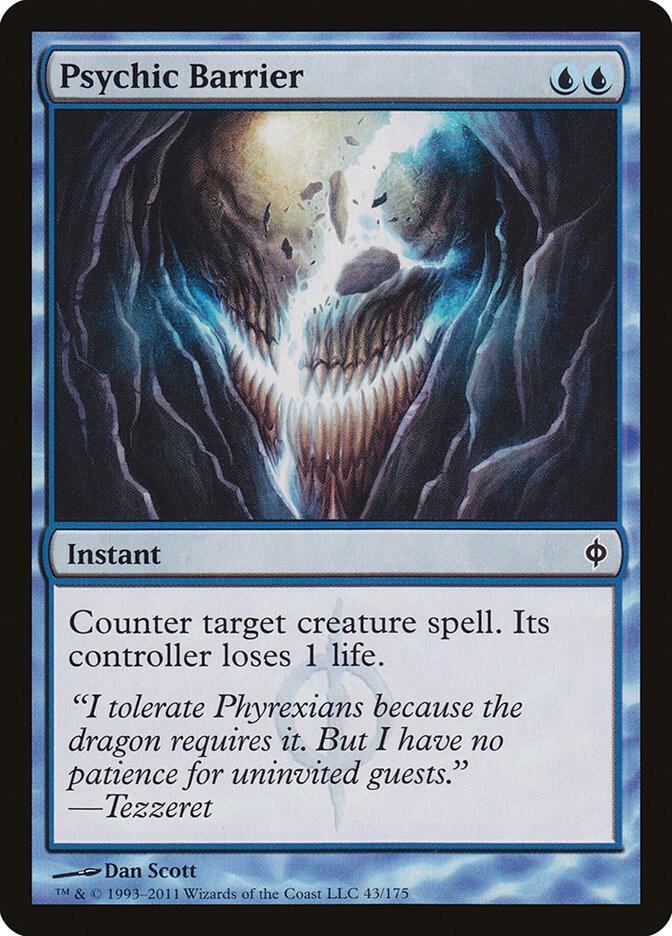 Psychic Barrier [New Phyrexia] 43