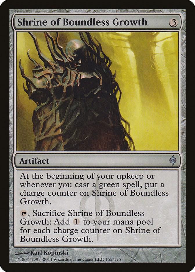 Shrine of Boundless Growth [New Phyrexia] 152